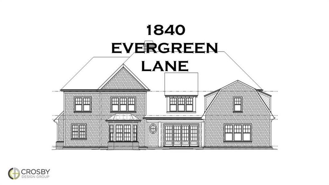 Exterior rendering of this home design in , Alpharetta, GA (Image 6). Exterior rendering of this home design in , Alpharetta, GA (Image 6).