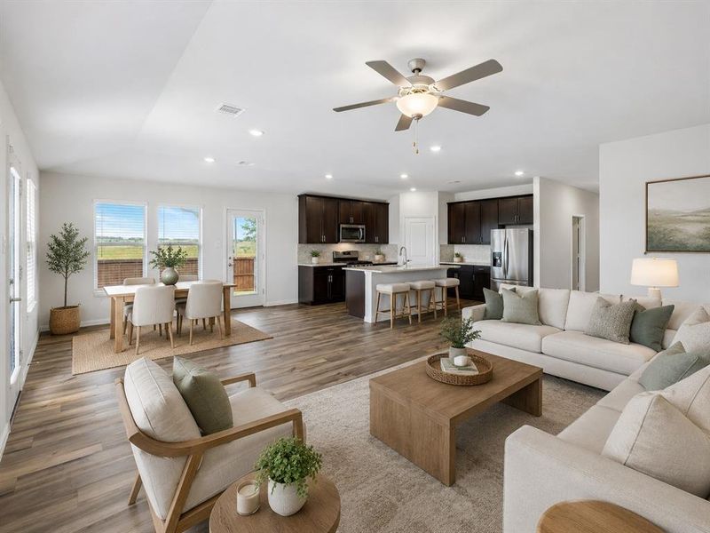 Virtual staging