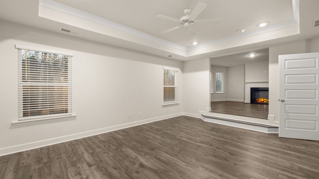 Spacious, unfurnished interior of a new home in The Gates at Pates Creek, Hampton (Image 24).