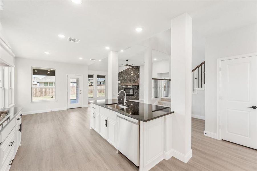 Furnished interior view inside a new home in Maplewood, Glenn Heights (Image 17). Furnished interior view inside a new home in Maplewood, Glenn Heights (Image 17).