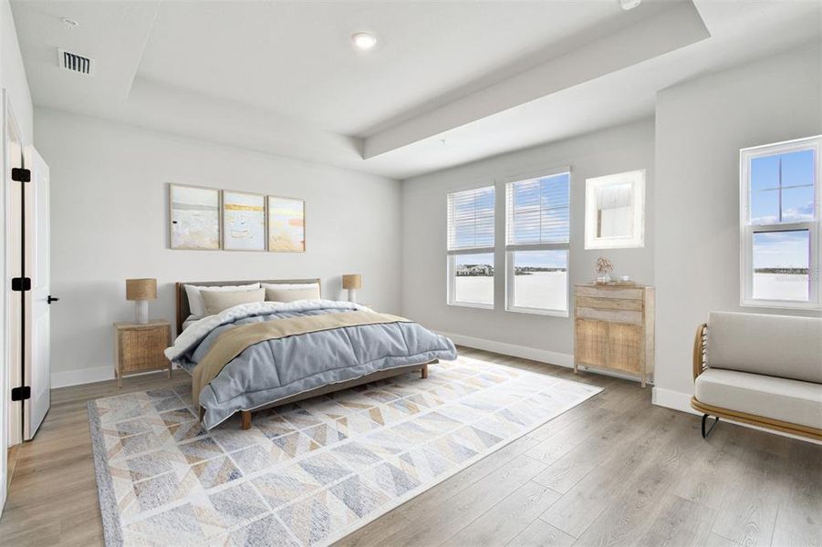 Furnished interior view inside a new home in , Sarasota (Image 22).