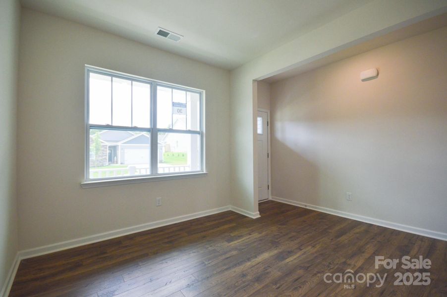 Spacious, unfurnished interior of a new home in Valleywood Farms, Waynesville (Image 17). Spacious, unfurnished interior of a new home in Valleywood Farms, Waynesville (Image 17).