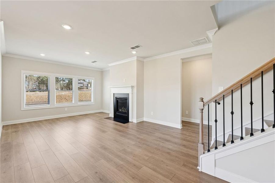 Spacious, unfurnished interior of a new home in River Pointe, Monroe (Image 38).