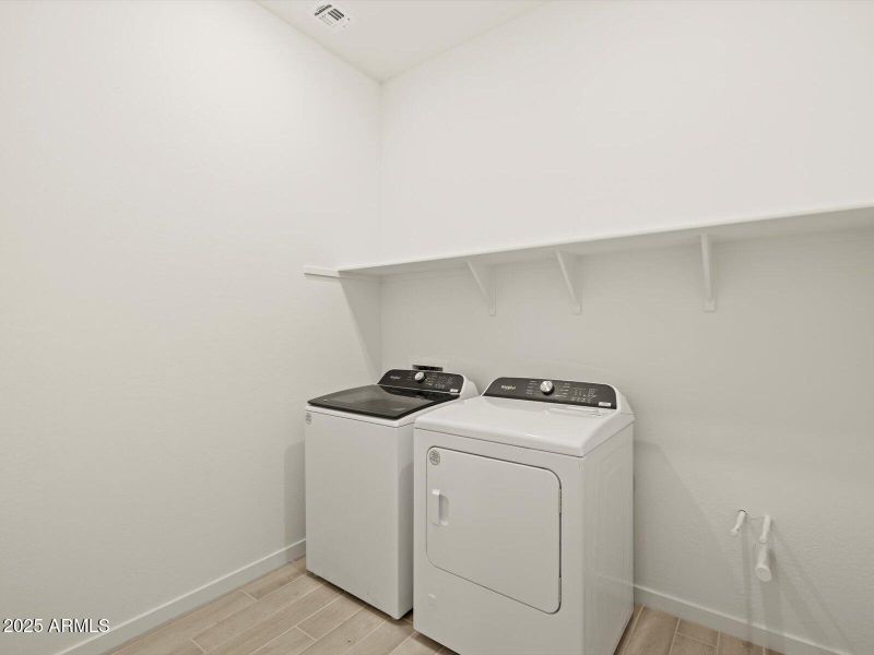 Included Washer & Dryer