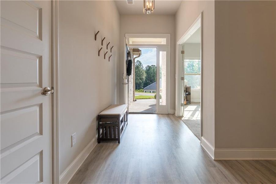 Furnished interior view inside a new home in , Maysville (Image 8).