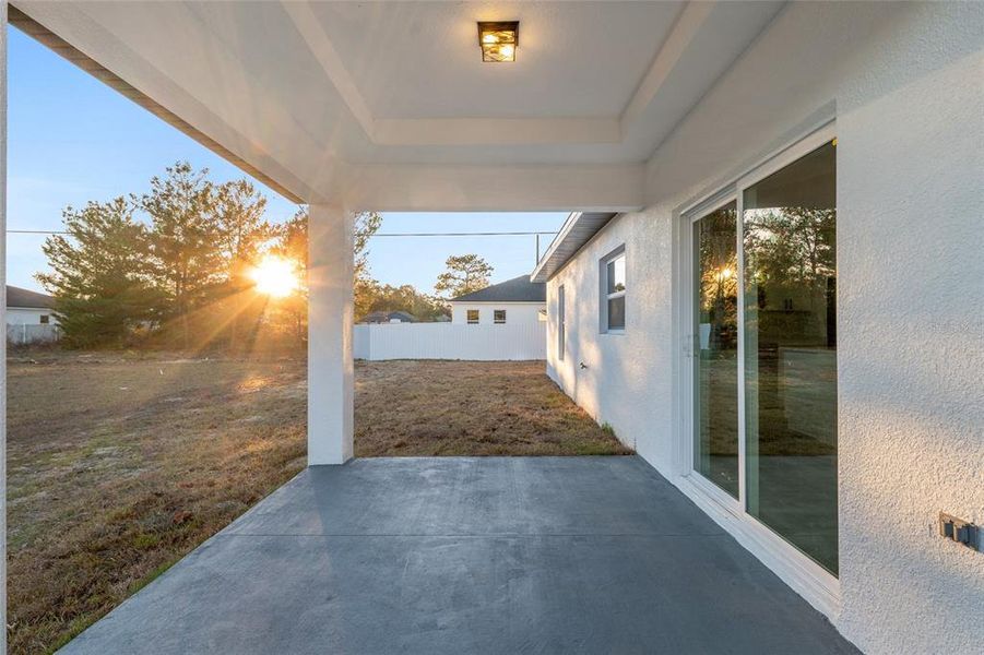 Exterior details and patio area of a home in , Ocala (Image 34).