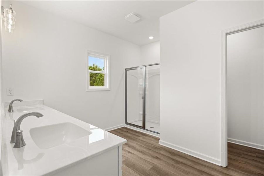 Furnished interior view inside a new home in , Loganville (Image 11). Furnished interior view inside a new home in , Loganville (Image 11).