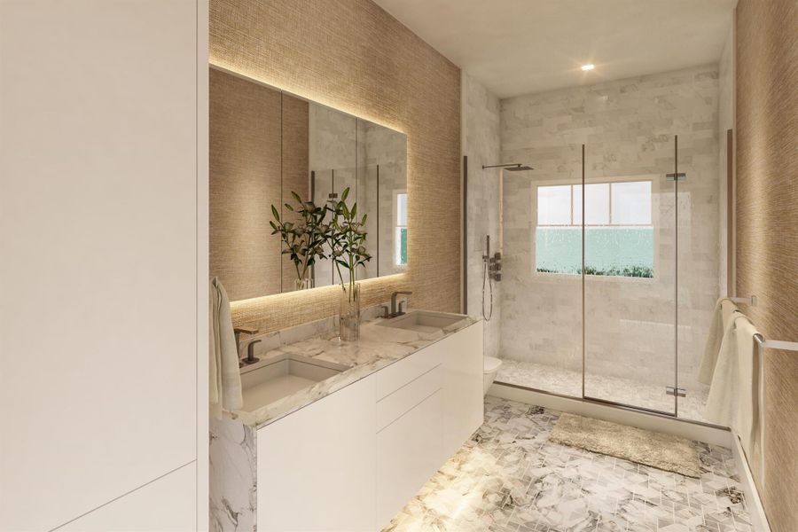 Furnished interior view inside a new home in , Stuart (Image 7). Furnished interior view inside a new home in , Stuart (Image 7).