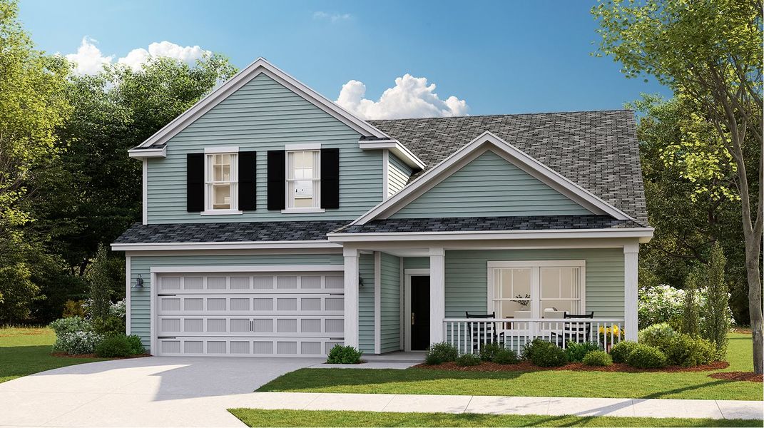 Exterior D with Optional Bonus Room