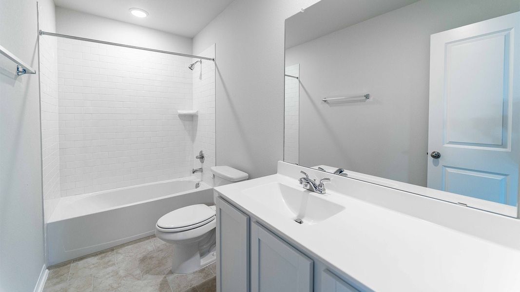 Furnished interior view inside a new home in Paramount, Kyle (Image 7).