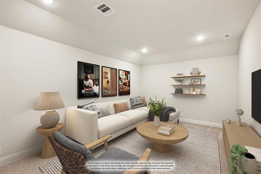 Furnished interior view inside a new home in Rockwood, Mansfield (Image 11).