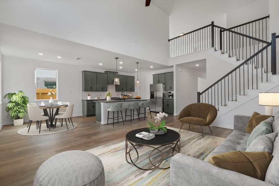 Note: Sample product photo. Actual exterior and interior selections may vary by homesite. Photo may be virtually staged