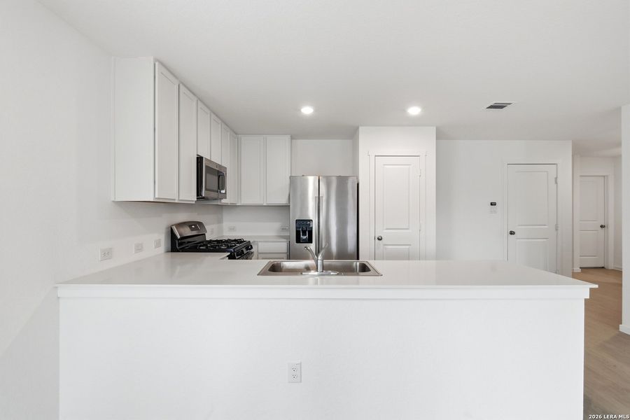 Furnished interior view inside a new home in , San Antonio (Image 12).