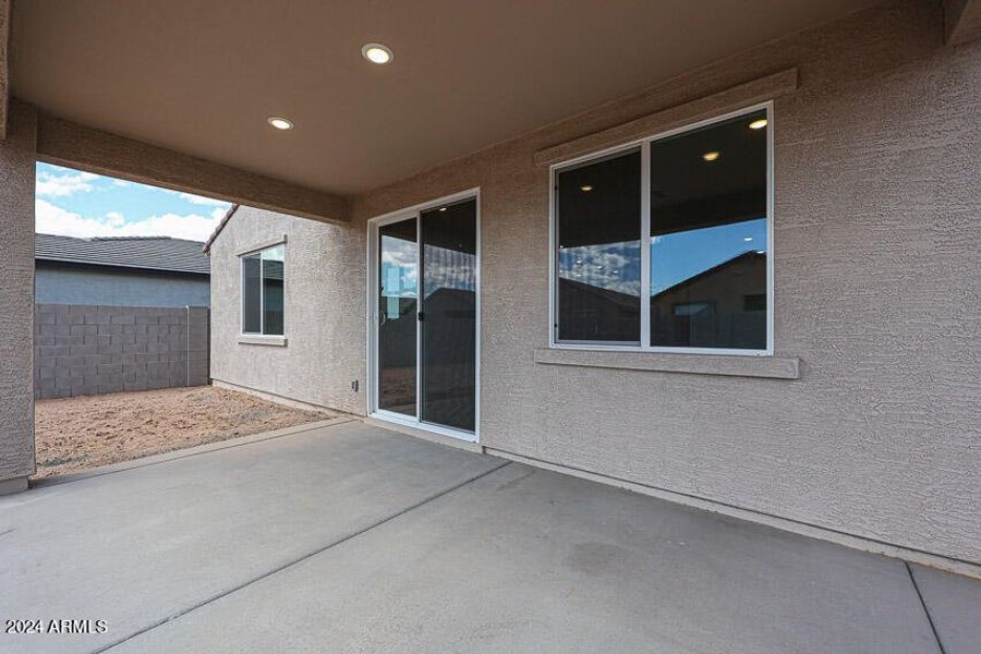 Extended Covered Patio