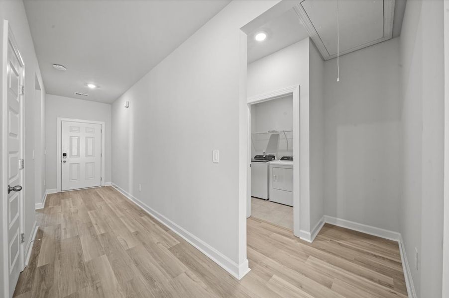 Spacious, unfurnished interior of a new home in Collier Ridge, Moore (Image 11). Spacious, unfurnished interior of a new home in Collier Ridge, Moore (Image 11).