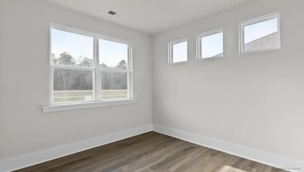 Spacious, unfurnished interior of a new home in The Highlands at Cedar Hill Landing, Navassa (Image 21).