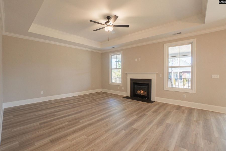 Spacious, unfurnished interior of a new home in The Cove, Sumter (Image 26). Spacious, unfurnished interior of a new home in The Cove, Sumter (Image 26).
