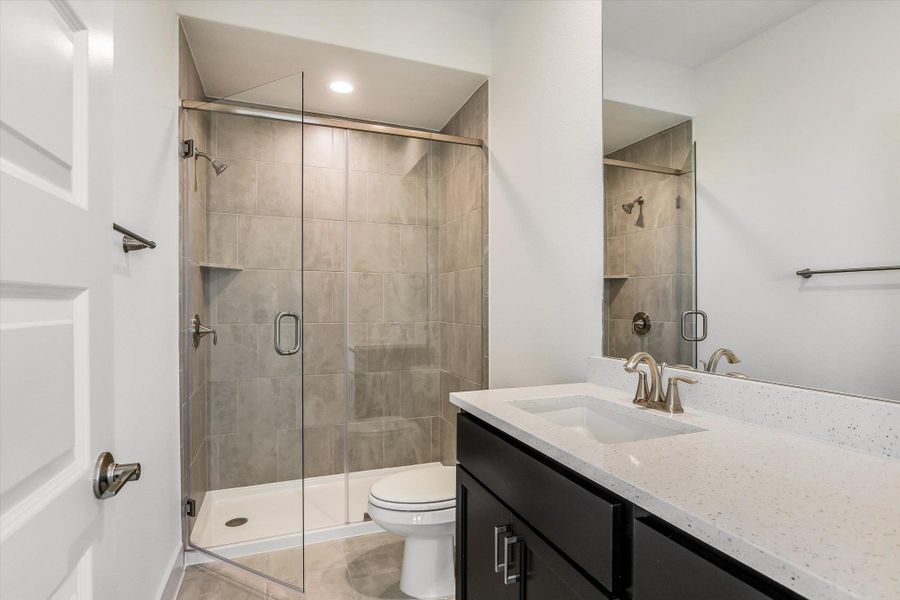 Furnished interior view inside a new home in Leander Estates, Leander (Image 14).