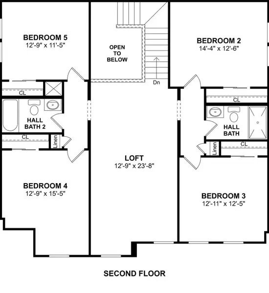The Davenport floor plan by K. Hovnanian Homes. 2nd floor shown. *Prices, plans, dimensions, features, specifications, materials, and availability of homes or communities are subject to change without notice or obligation. The Davenport floor plan by K. Hovnanian Homes. 2nd floor shown. *Prices, plans, dimensions, features, specifications, materials, and availability of homes or communities are subject to change without notice or obligation.