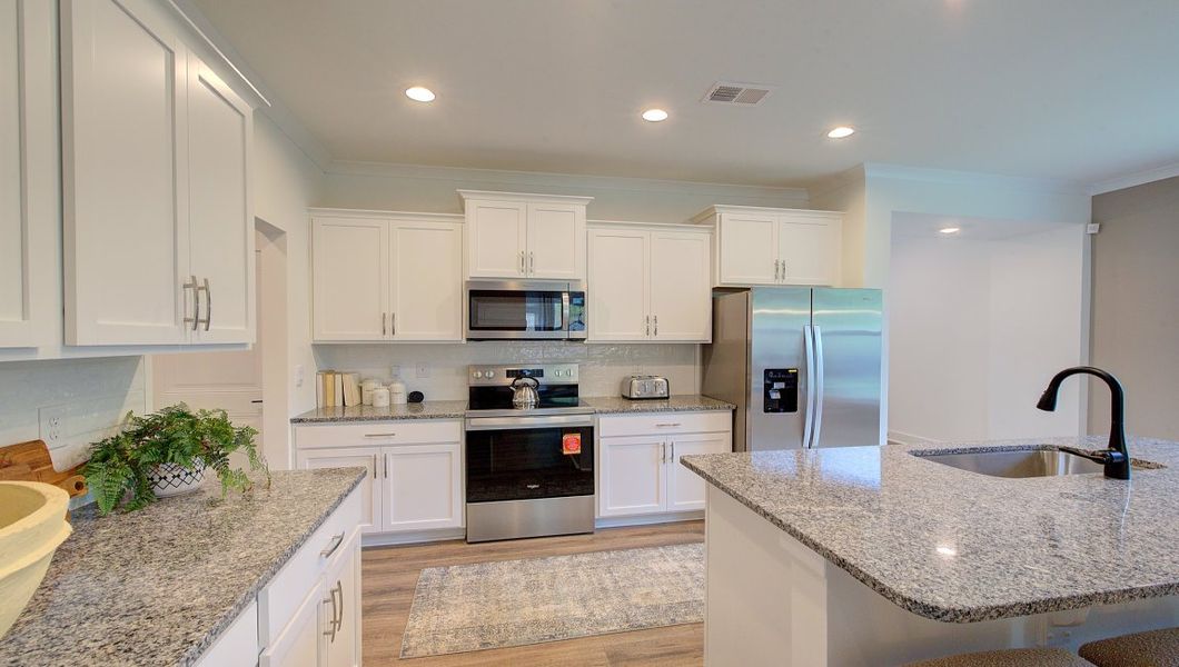 Furnished interior view inside a new home in Pleasant Grove, Weaverville (Image 4).
