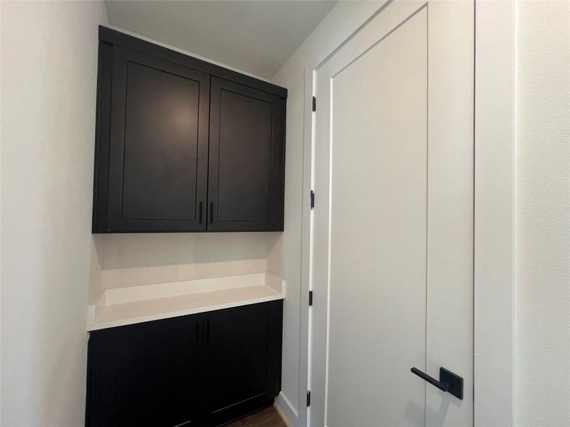 Furnished interior view inside a new home in The Grove, Austin (Image 10). Furnished interior view inside a new home in The Grove, Austin (Image 10).