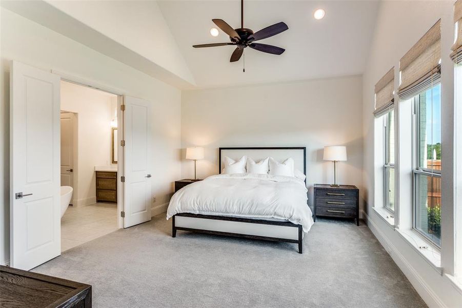 Furnished interior view inside a new home in , Fort Worth (Image 8).