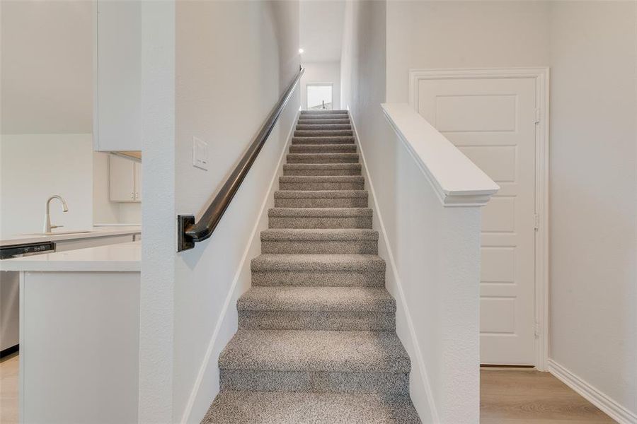 Furnished interior view inside a new home in Walden Pond, Forney (Image 6).