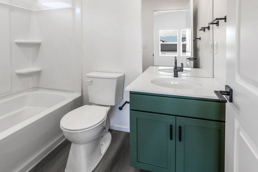 Furnished interior view inside a new home in Bloom, Fort Collins (Image 15).