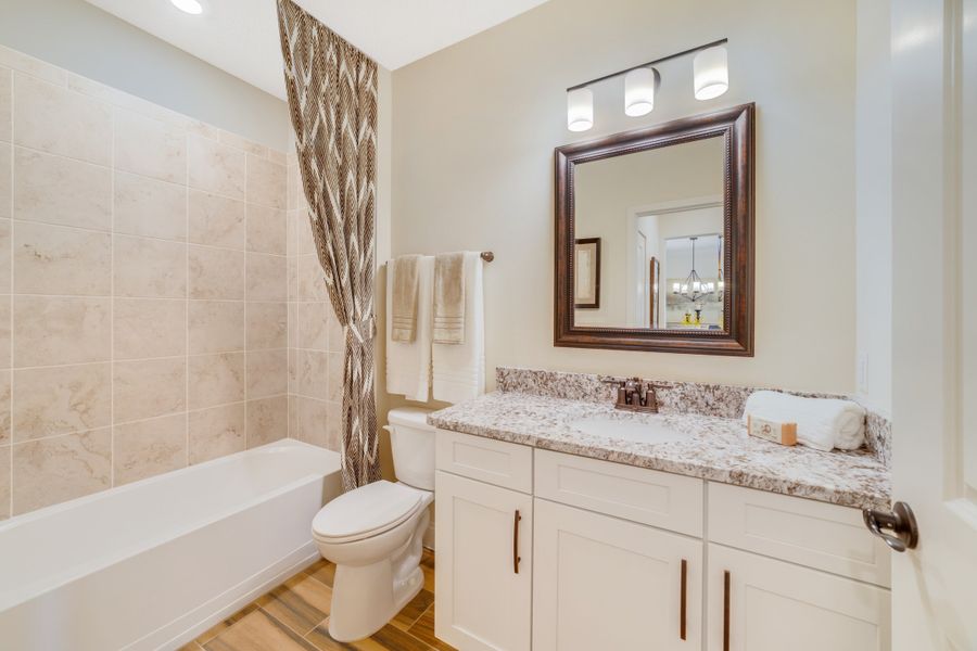 Furnished interior view inside a new home in Gatherings® of Lake Nona, Orlando (Image 4).