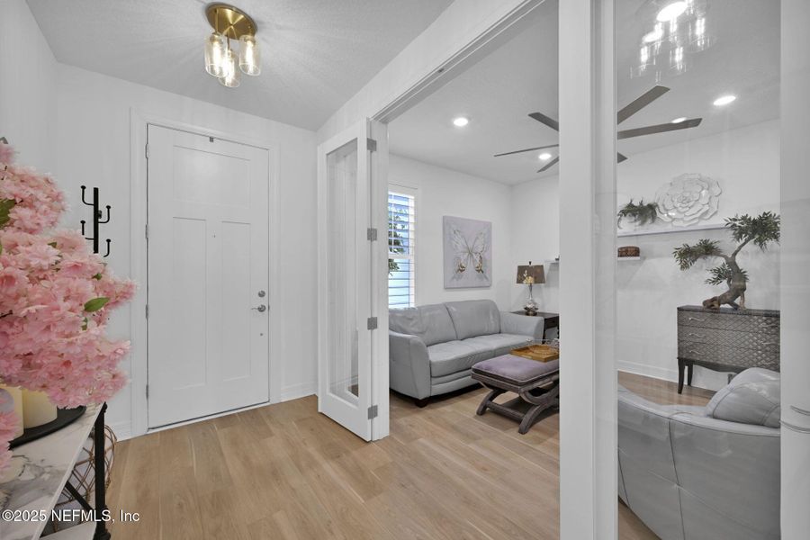 Furnished interior view inside a new home in , Jacksonville (Image 27). Furnished interior view inside a new home in , Jacksonville (Image 27).