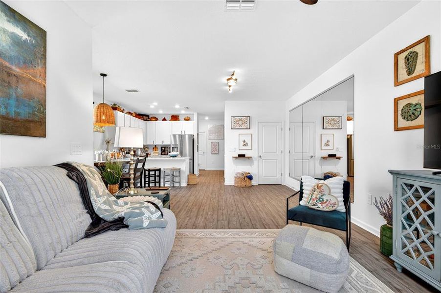 Furnished interior view inside a new home in , Ocala (Image 33).