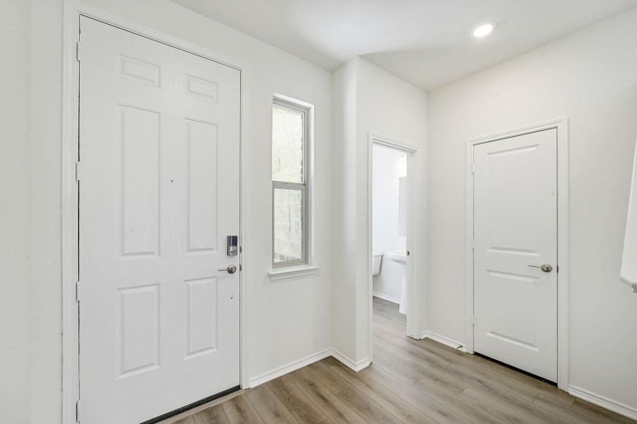 Spacious, unfurnished interior of a new home in Salerno - Heritage Collection, Round Rock (Image 29). Spacious, unfurnished interior of a new home in Salerno - Heritage Collection, Round Rock (Image 29).