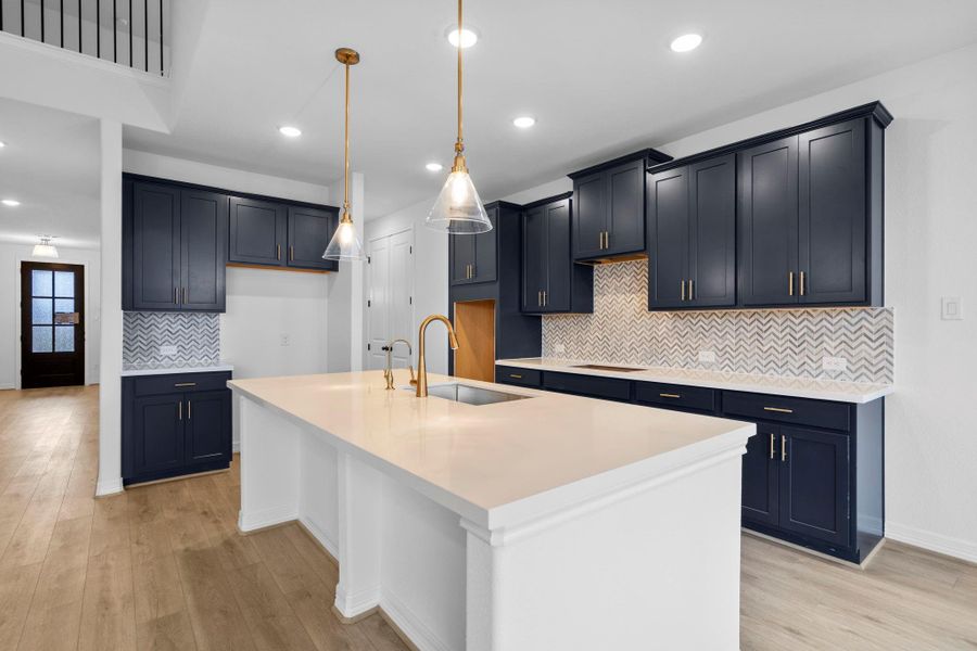 Furnished interior view inside a new home in Austin Point, Richmond (Image 15).