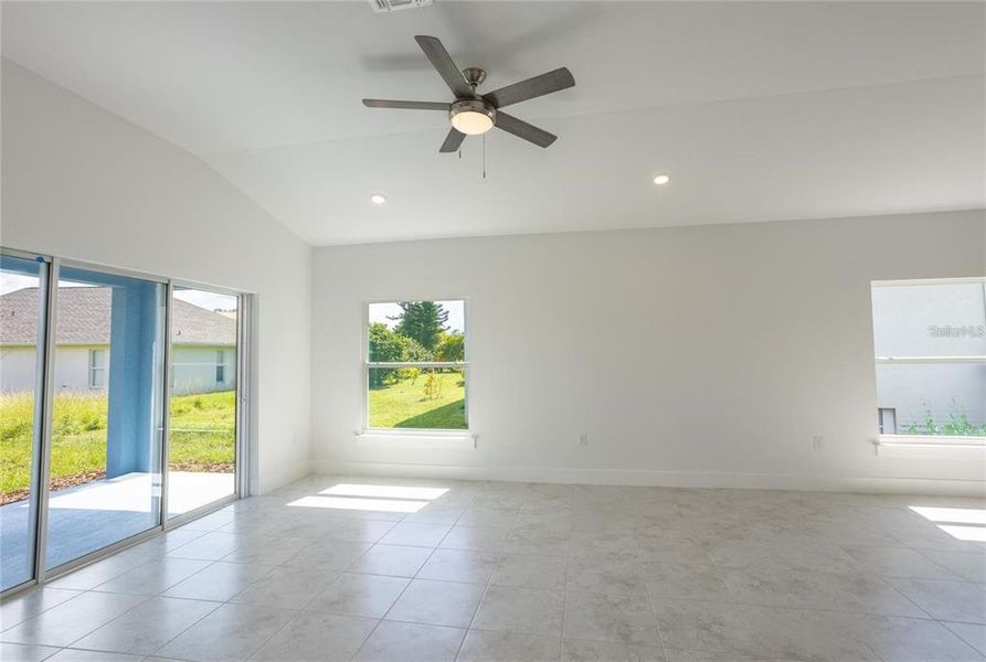 Spacious, unfurnished interior of a new home in , Port Charlotte (Image 24).