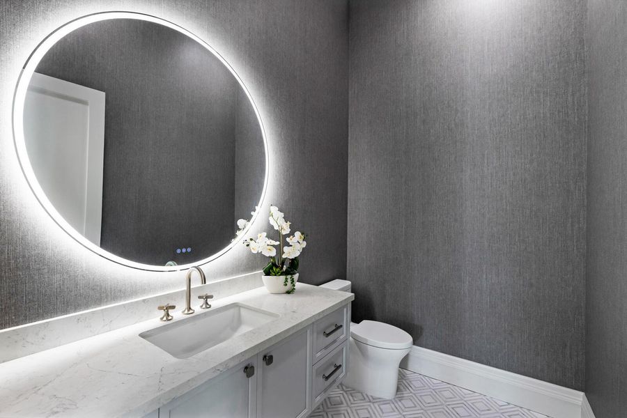 Furnished interior view inside a new home in , Palm Beach Gardens (Image 12).