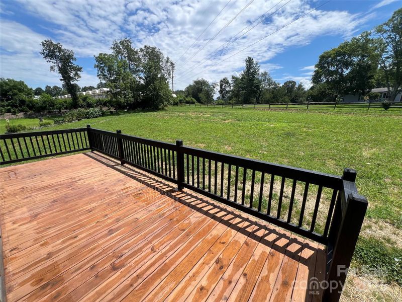 Exterior details and patio area of a home in , Asheville (Image 4).