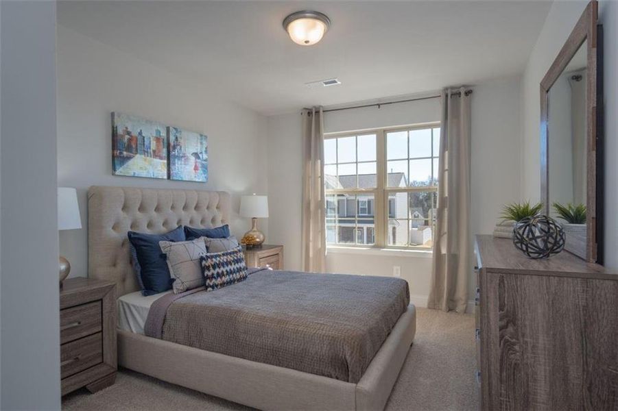 Furnished interior view inside a new home in Habersham Meadows, Demorest (Image 14).