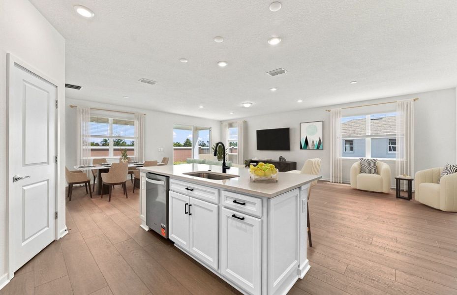 Furnished interior view inside a new home in Seaire, Parrish (Image 6).
