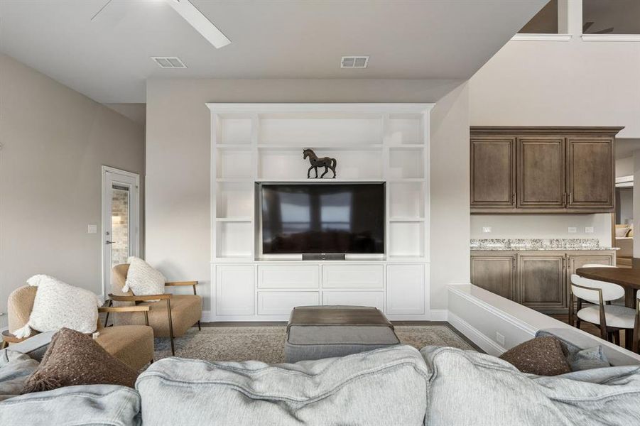 Furnished interior view inside a new home in Devonshire, Forney (Image 30). Furnished interior view inside a new home in Devonshire, Forney (Image 30).