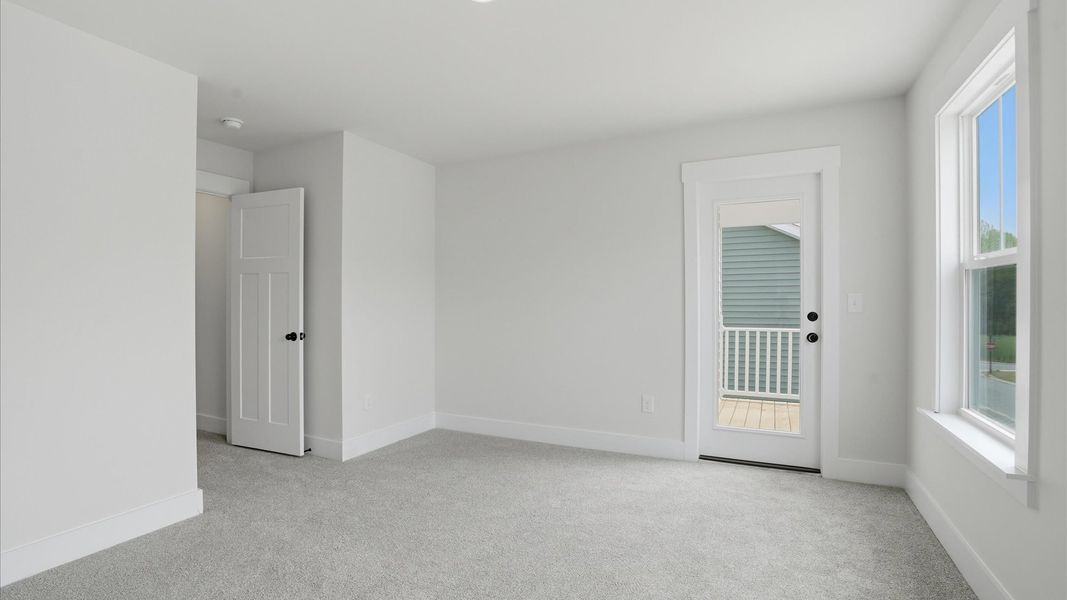 Furnished interior view inside a new home in Harrier Point, Woodruff (Image 19).