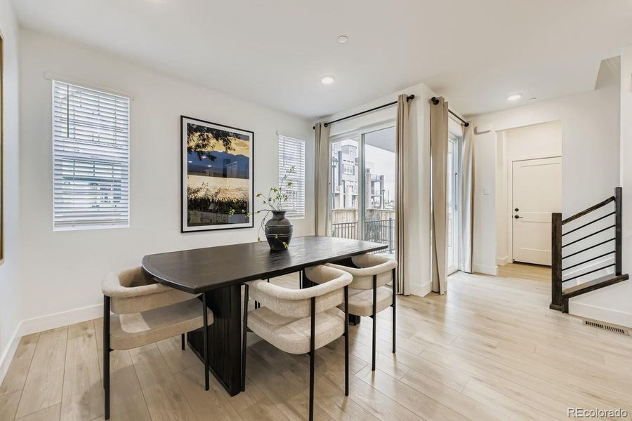 Furnished interior view inside a new home in Uplands, Westminster (Image 8).