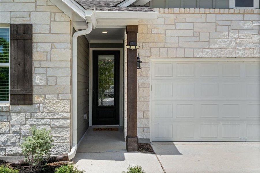 Exterior details and patio area of a home in , Dripping Springs (Image 3). Exterior details and patio area of a home in , Dripping Springs (Image 3).