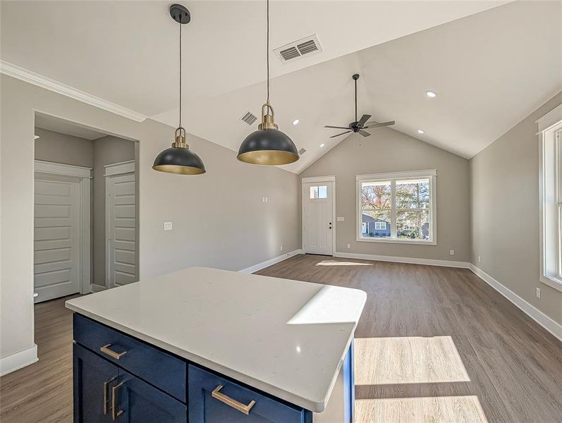 Furnished interior view inside a new home in , Troup (Image 15).