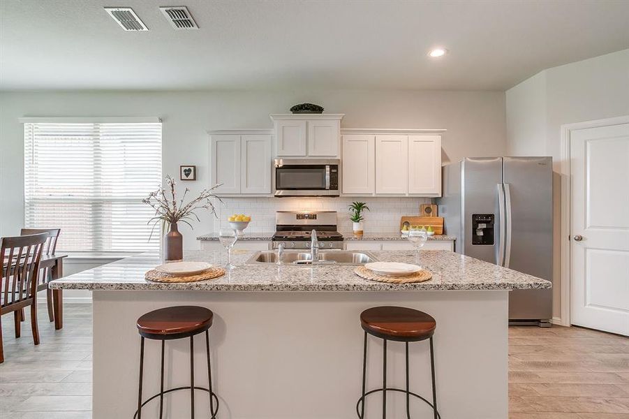 Furnished interior view inside a new home in , Fort Worth (Image 8).