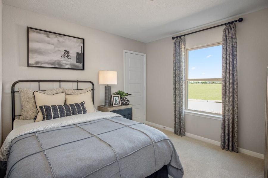 Representative furnished interior of a home built from the 2382 by KB Home in Saddlebrook Preserve, Beasley (Image 15).