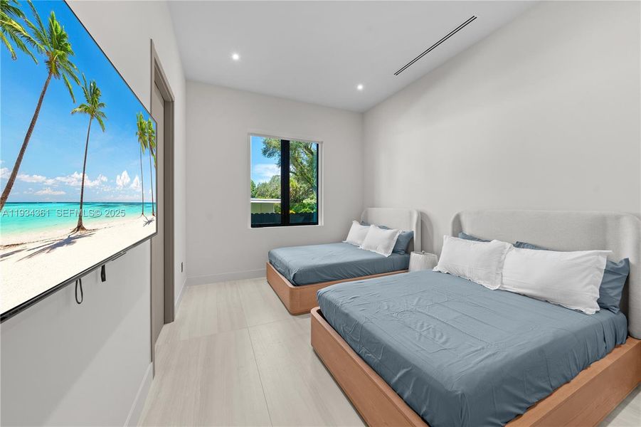 Furnished interior view inside a new home in , Miami (Image 15).