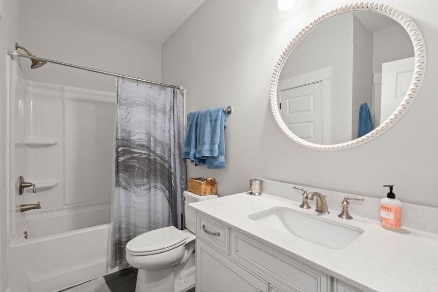 Furnished interior view inside a new home in , Huger (Image 39).