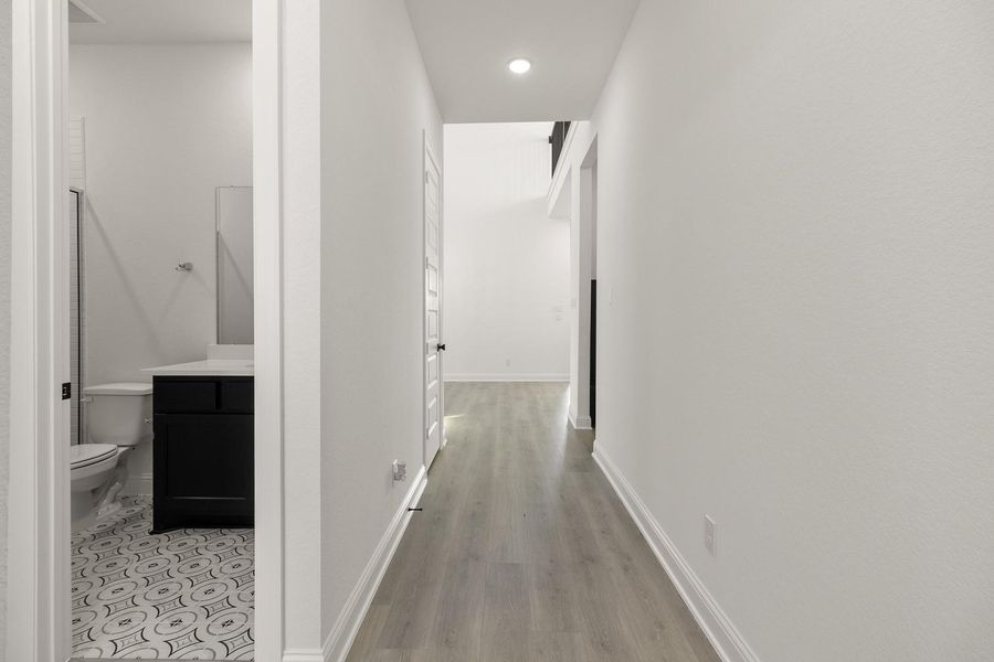 Spacious, unfurnished interior of a new home in Everly - 45', Hockley (Image 30).