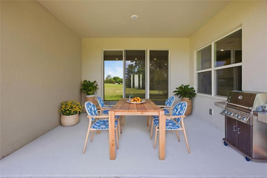 Exterior details and patio area of a home in , Inverness (Image 4).