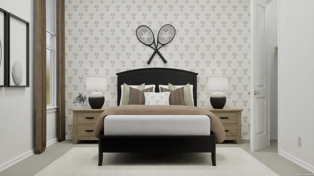 Furnished interior view inside a new home in Navarro Ranch, Seguin (Image 33).